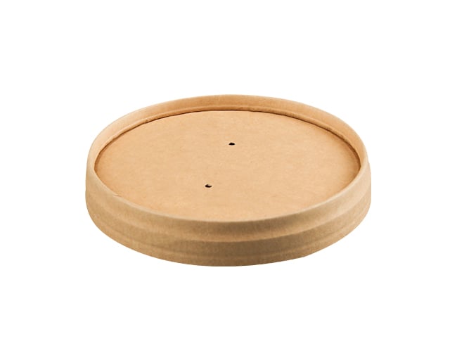 Stackable Paper Lid for Soup Container