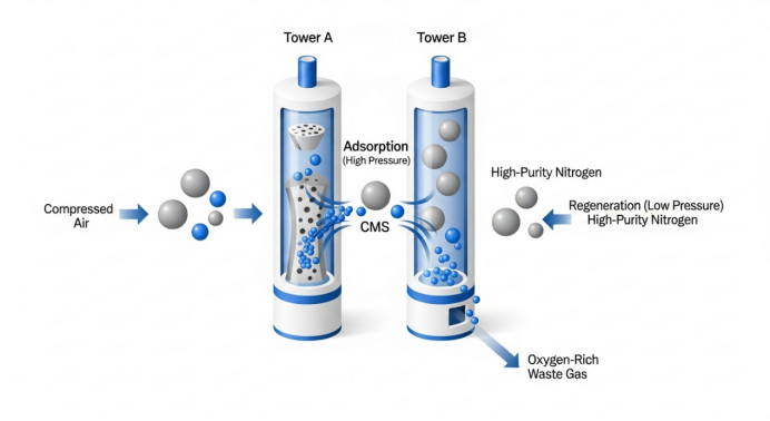 the heart of the system why carbon molecular sieve cms defines psa nitrogen generator performance-0