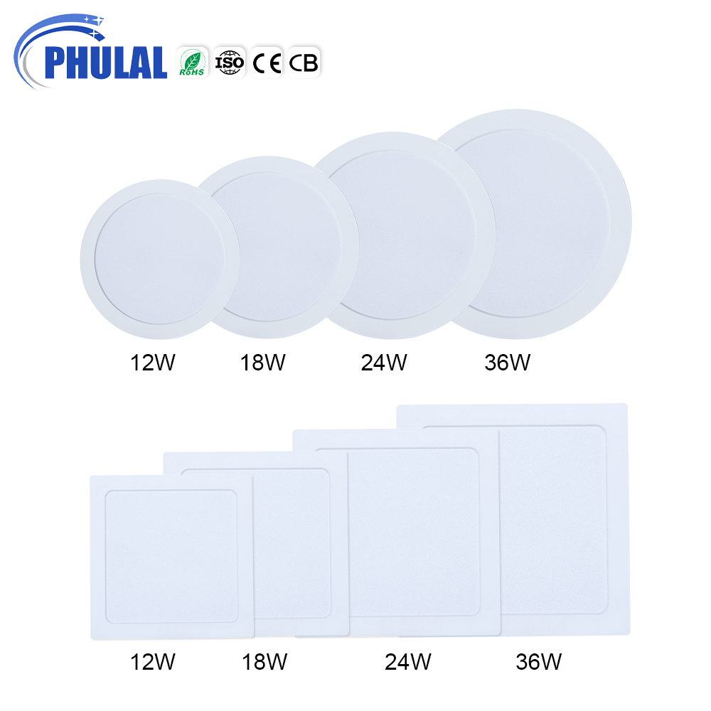Technical requirements for a surface panel light installation