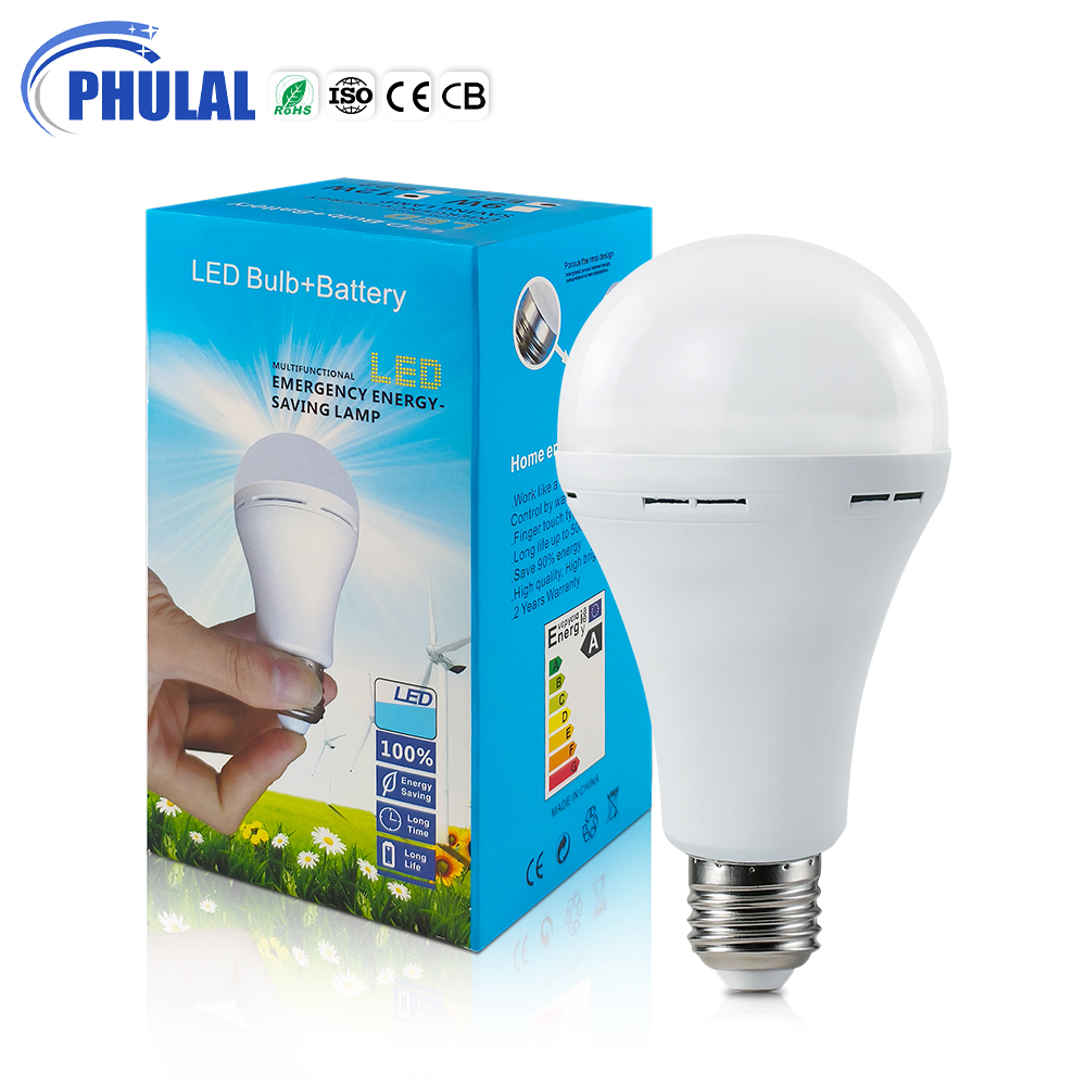 Led Lighting Spare Battery Energy Saving E27 Camping Bulb Rechargeable Home Led Emergency Charging Light