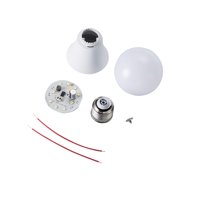 China Supply 7W 9W A Bulb Raw Materials Skd Aluminum Housing Pc Cover Smd2835 Chip Dob Led Bulbs Round Led Skd Led Bulb Parts