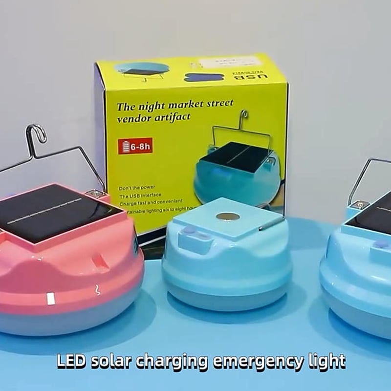 LED nga solar charging emergency light