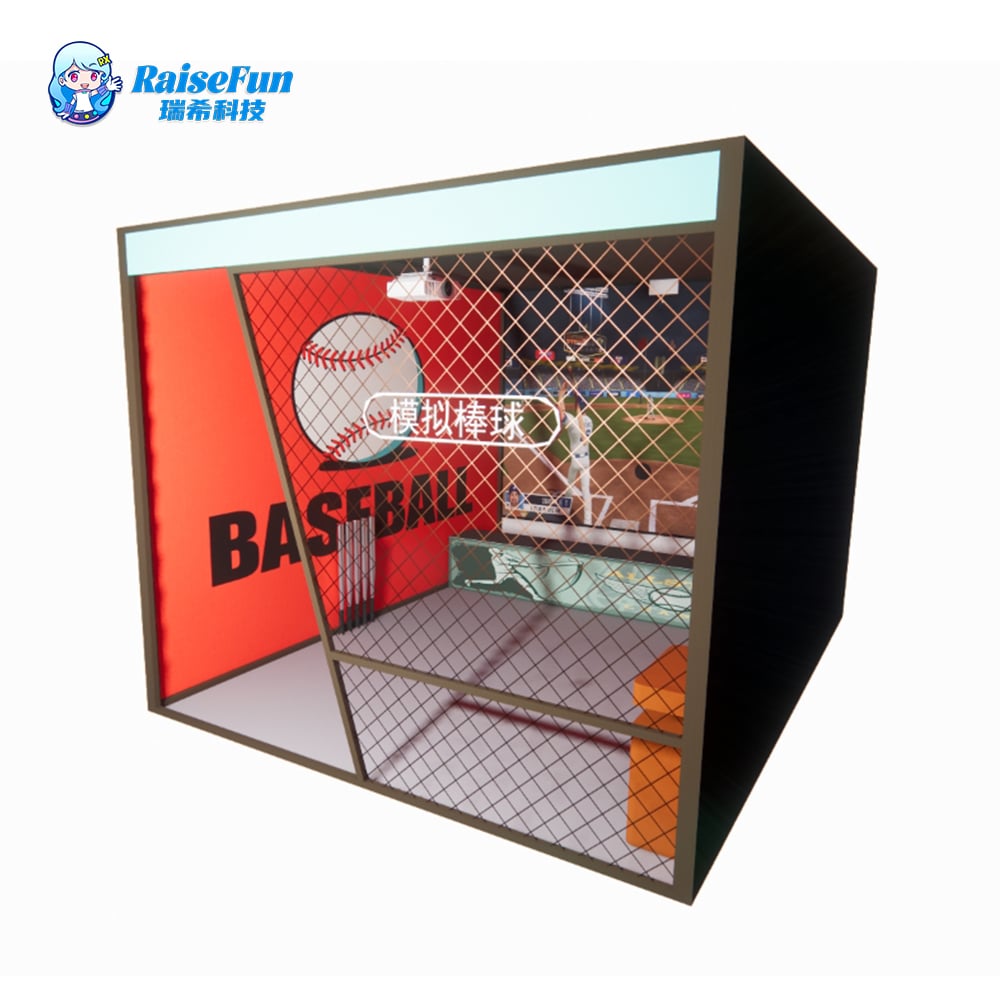 AR Simulate Baseball Motion Sensing Baseball Training Entertainment 