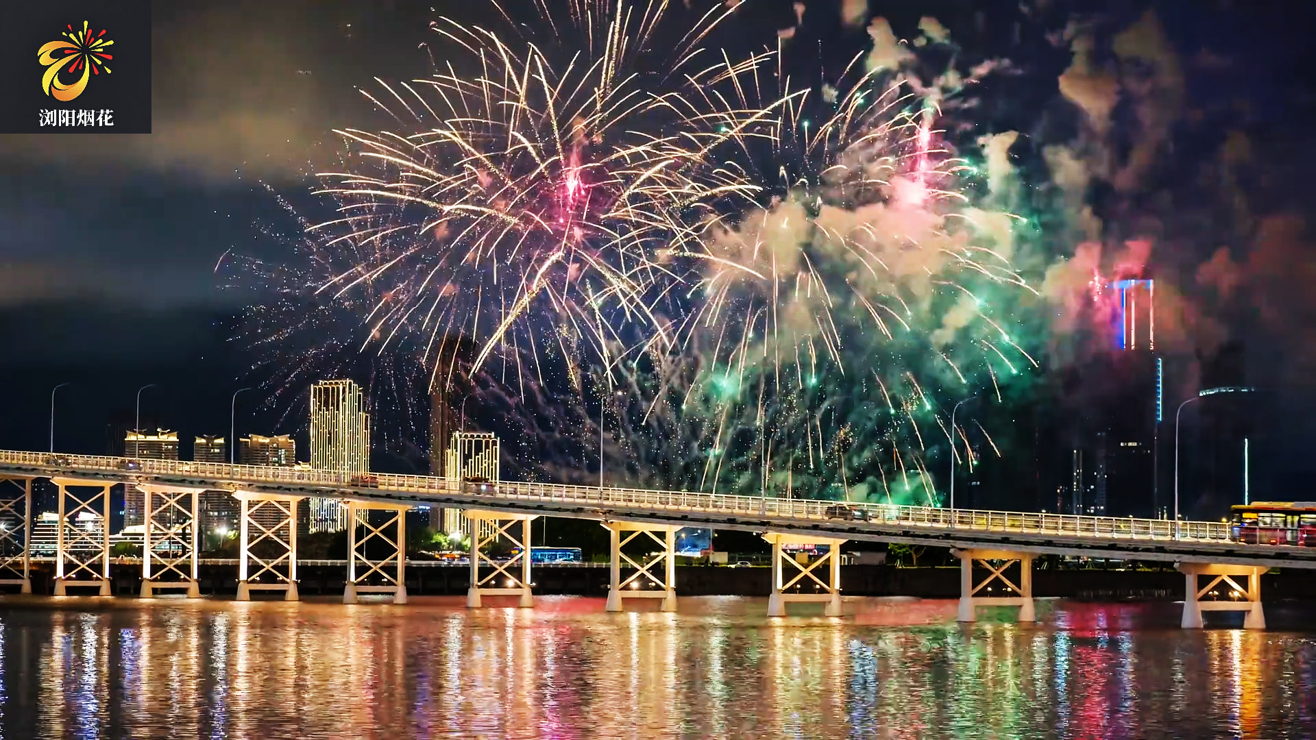The annual Macau fireworks display is here