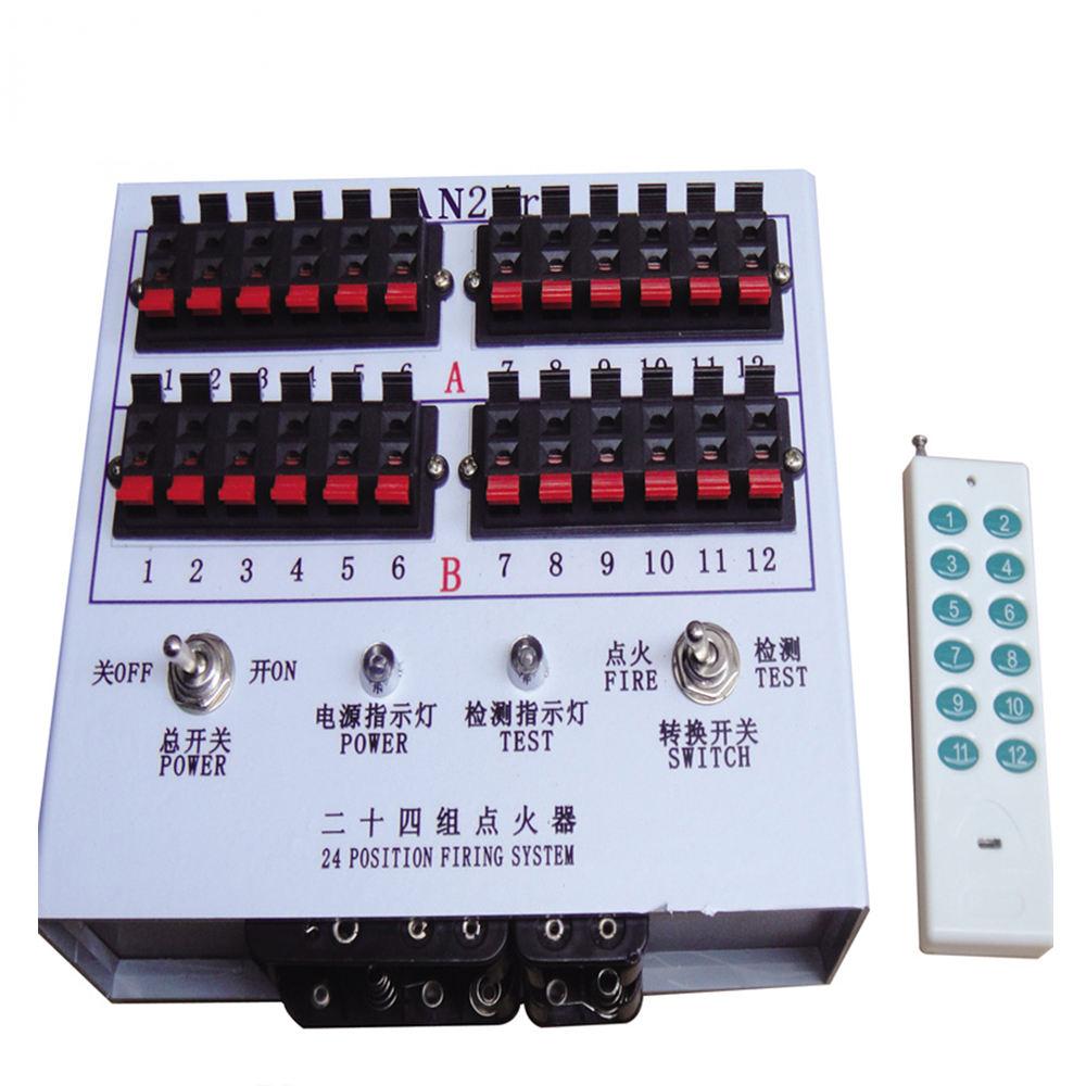 Wireless remote control fireworks igniter