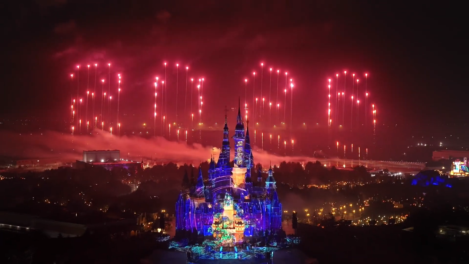Liuyang Fireworks Power Shanghai Disney Resort’s 2026 New Year’s Eve Celebration: Our Pyrotechnics Illuminate the Dreamlike Night Sky