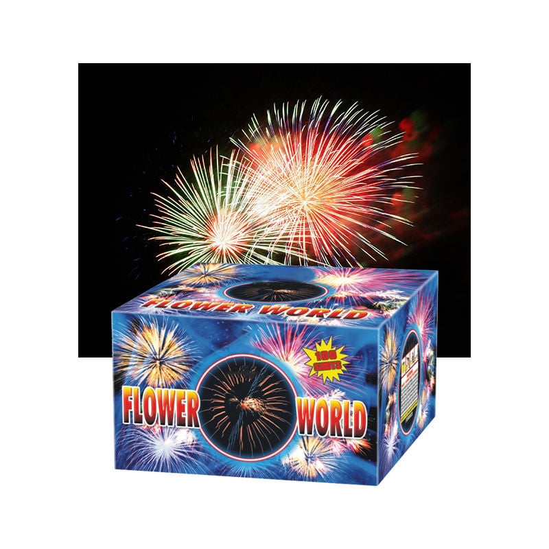 Cake fireworks 36 rings for outdoor use