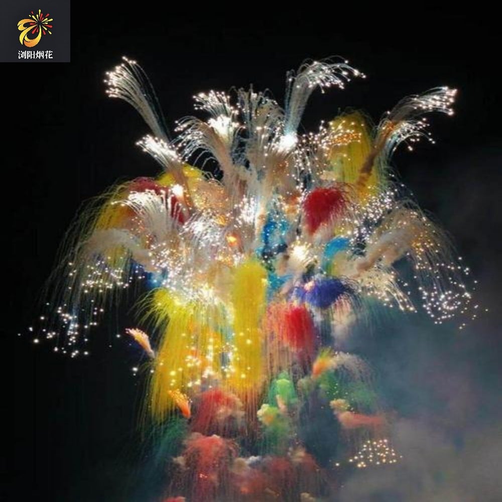 Hunan Fireworks Manufacturing, Chinese Fireworks Factory, Professional Fireworks Professional Fireworks Cake Pyrotechnics 1.3g and1.4g Outdoor Fireworks（208 Shots of Flowery Years）