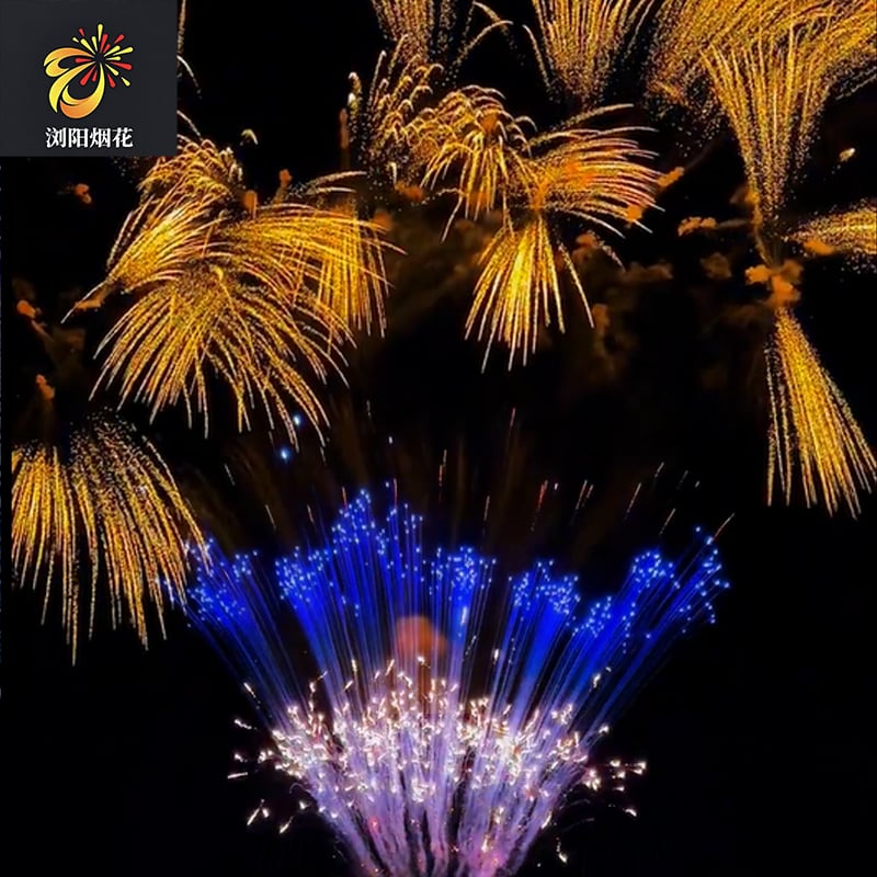 Hunan Fireworks Manufacturing, Chinese Fireworks Factory, Professional Fireworks Professional Fireworks Cake Pyrotechnics 1.3g and1.4g Outdoor Fireworks Fireworks New Fireworks in Amazing Effect Shots Consumer (Silk Road Golden Bridge)
