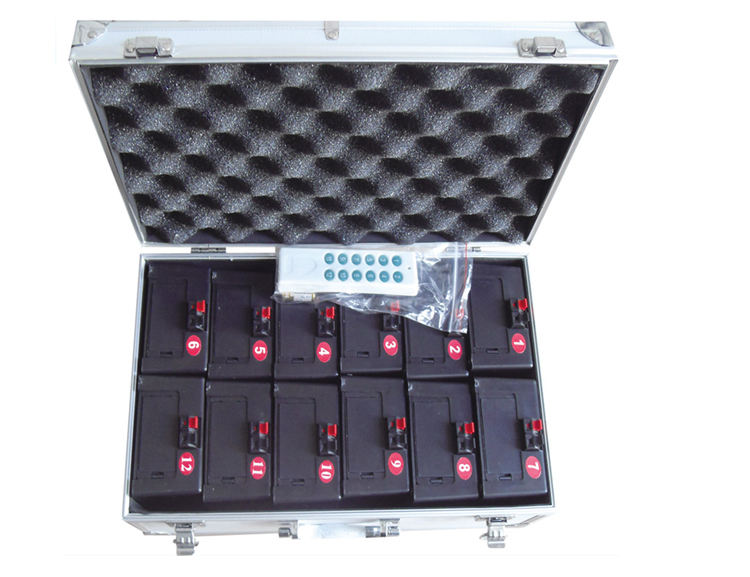 Wireless Remote Control Cold Flame Pyrotechnic Firing System Firing Device for Christmas Fireworks Show