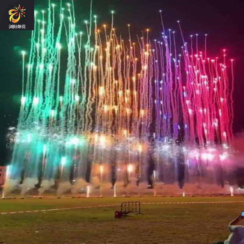 Hunan Fireworks Manufacturing, Chinese Fireworks Factory, Professional Fireworks Professional Fireworks Cake Pyrotechnics 1.3g and1.4g Outdoor Fireworks（Rainbow Wall）