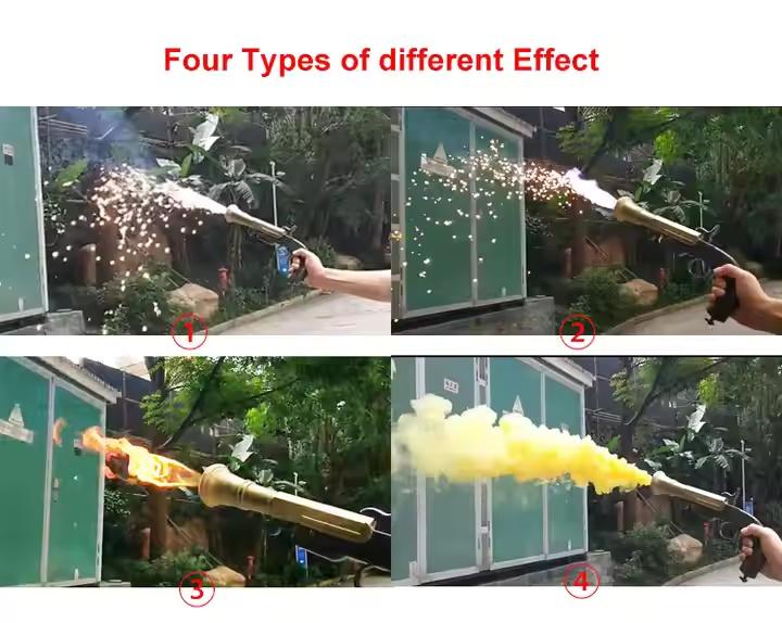 Children's toy gun fireworks