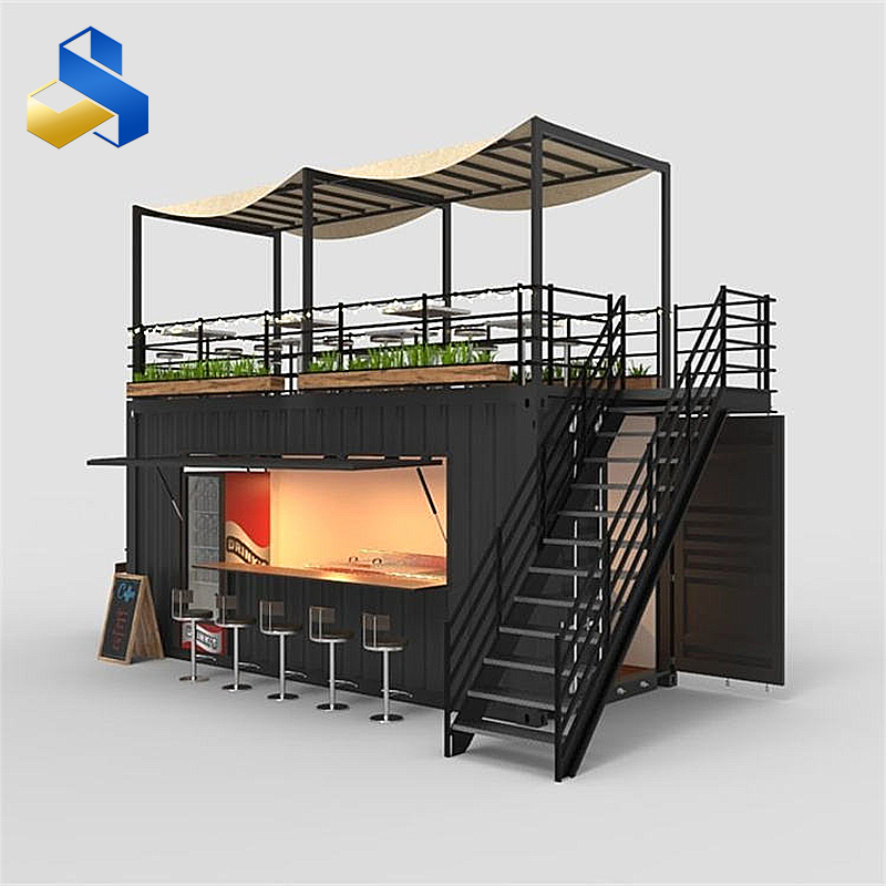 Creative Container Homes  Beach stall prefabricated modular container houses