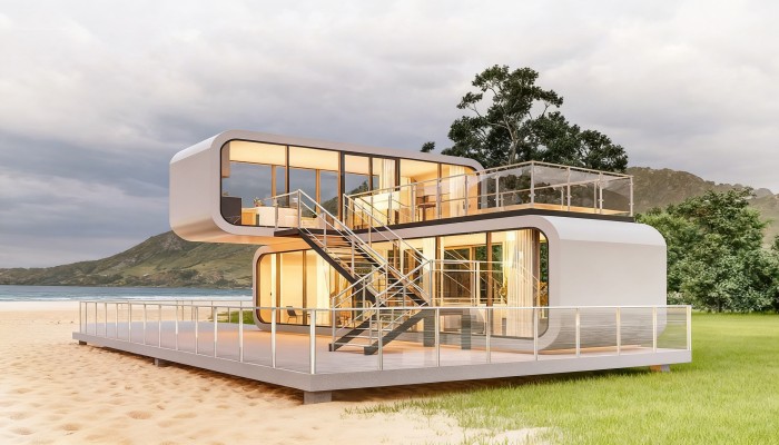 The Double-Decker Apple Cabin