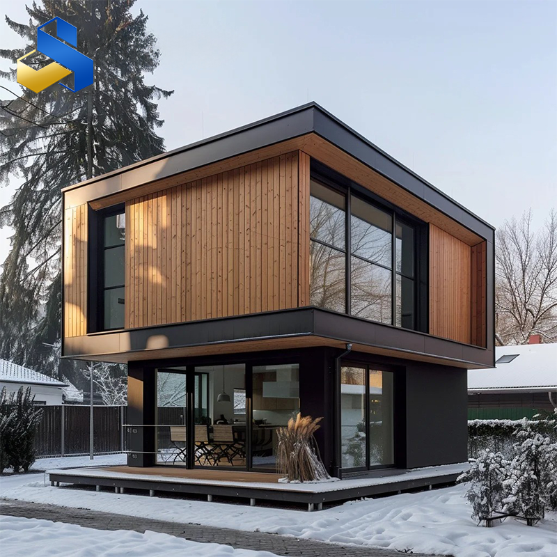 Tourist hotel and homestay light steel structure prefabricated luxury villa container house