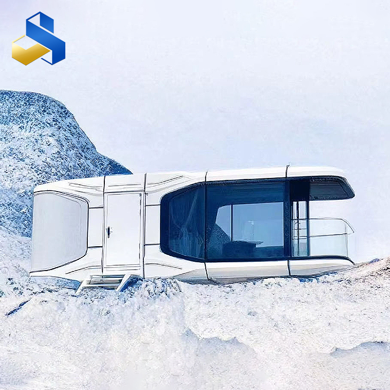 Customize various styles of space capsule container villas