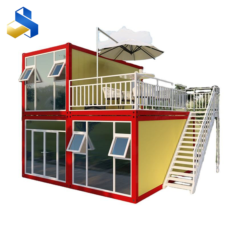 Creative Container Homes Prefabricated luxury villa modular container assembly houses 
