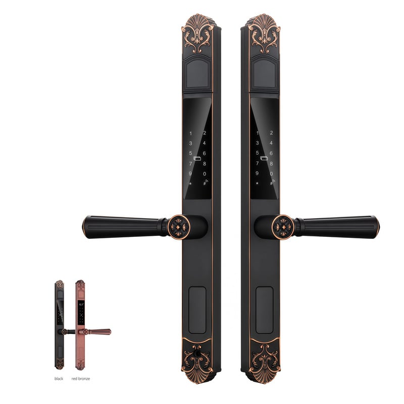 T1 Semi-automatic Dual Sided IP68 Courtyard Smart Lock