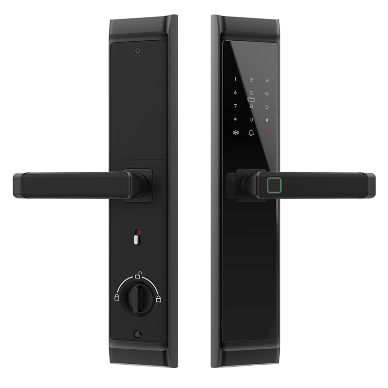 x6 fully automatic 3d facial recognition ip66 waterproof thermal break aluminum smart lock-6