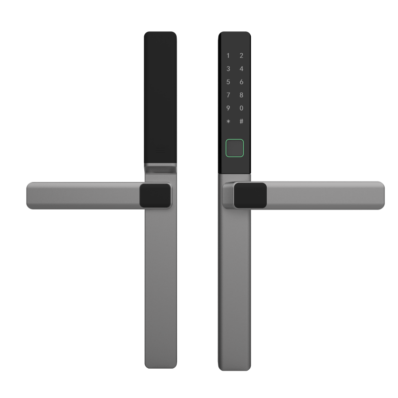 K02 Semi-automatic IP66 Waterproof Thermal Break Aluminum Smart Lock