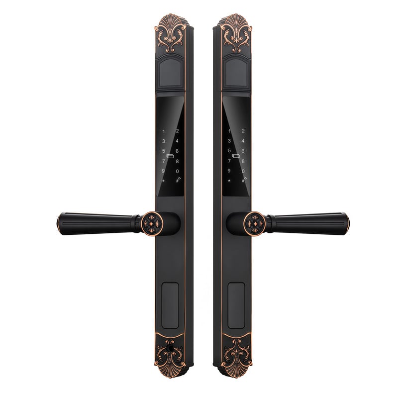 T1 Semi-automatic Dual Sided IP68 Courtyard Smart Lock