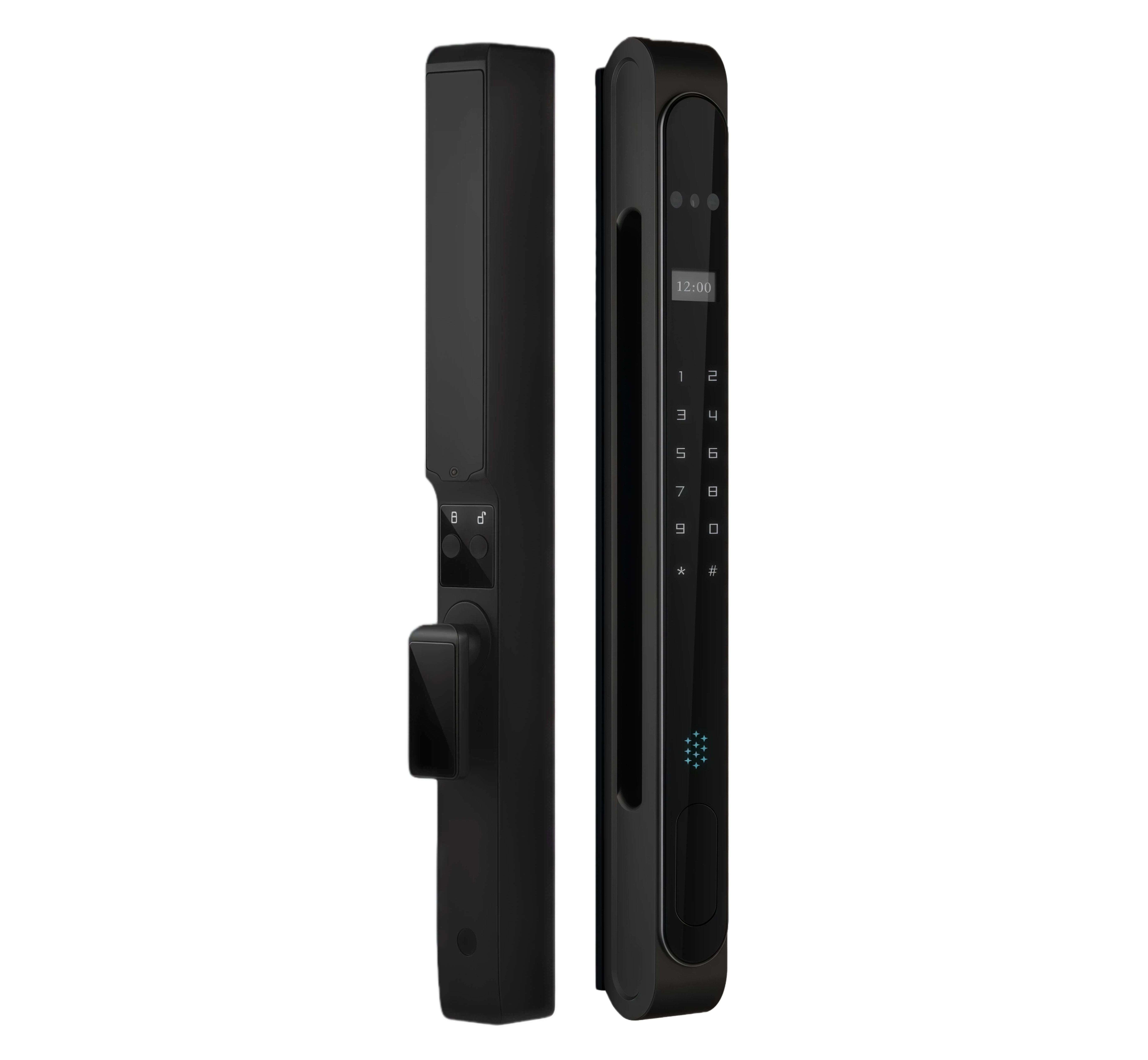 X8 Fully-automatic 3D Facial Recognition IP66 Waterproof Thermal Break Aluminum Smart Lock