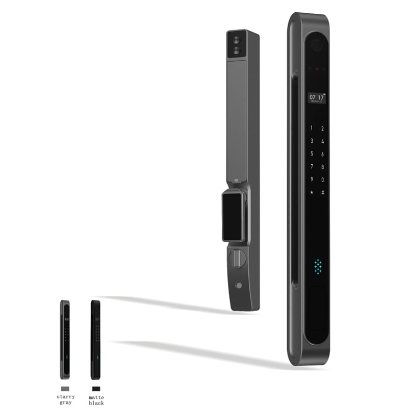 X8 Fully-automatic 3D Facial Recognition IP66 Waterproof Thermal Break Aluminum Smart Lock