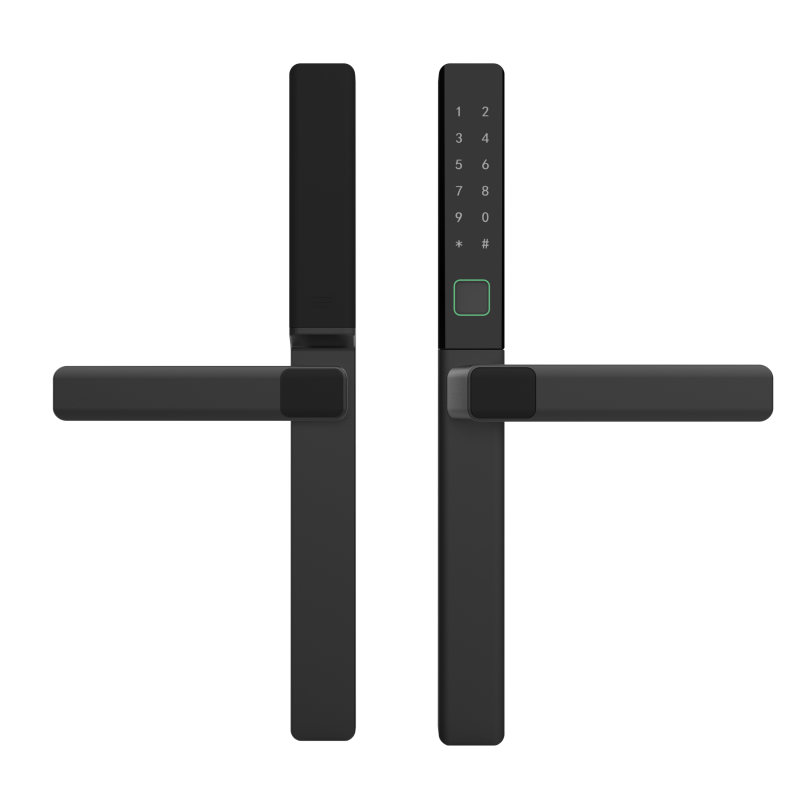 K02 Semi-automatic IP66 Waterproof Thermal Break Aluminum Smart Lock