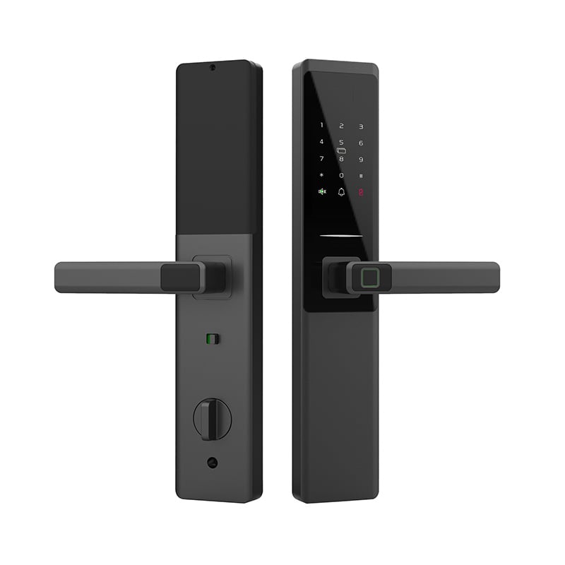 j01 semi automatic ip66 waterproof thermal break aluminum smart lock550-7