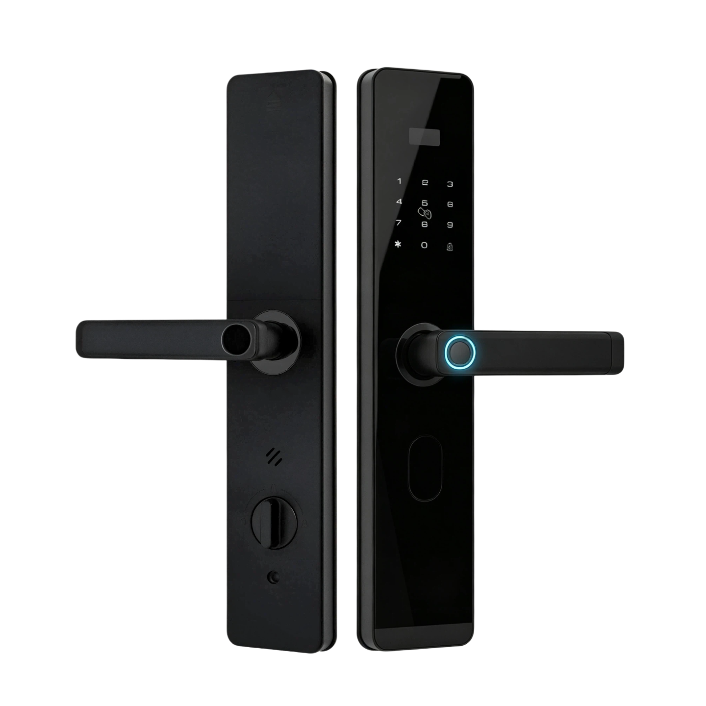 j01 semi automatic ip66 waterproof thermal break aluminum smart lock550-6