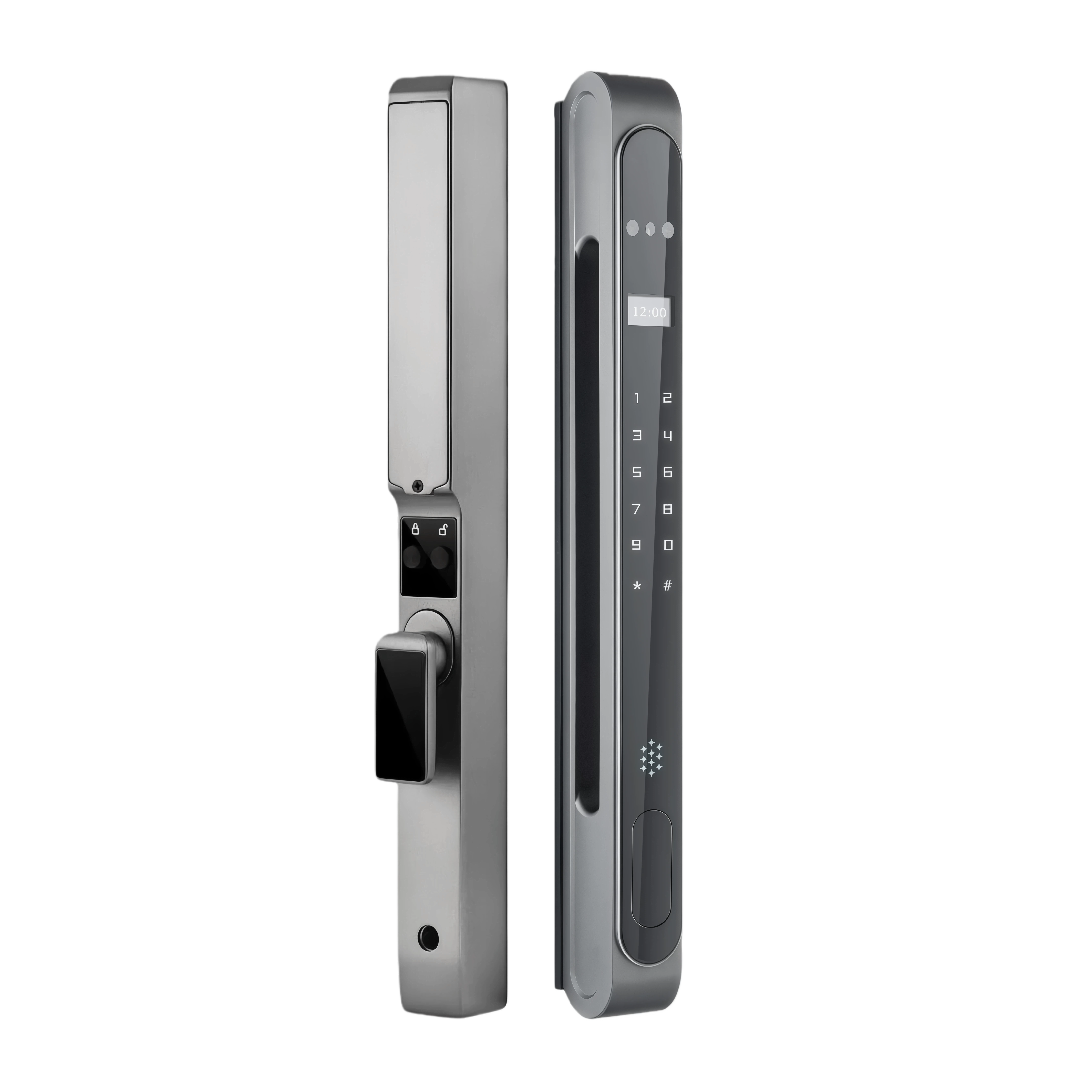 X8 Fully-automatic 3D Facial Recognition IP66 Waterproof Thermal Break Aluminum Smart Lock