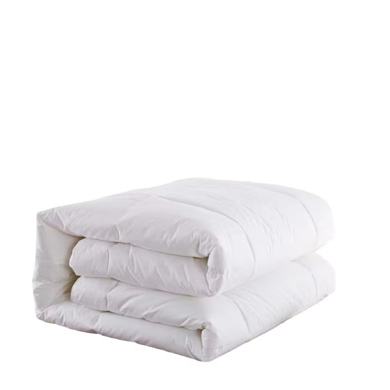 Wholesale Soft Four Seasons White Hotel Home Thick Core Microfiber Filling 100% Cotton European-American Style Skin Friendly manufacture