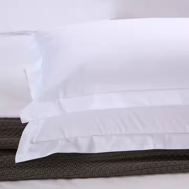 Customizable King Size Luxurious 100% Cotton Hotel Bedding Plain Style Bedding Set details