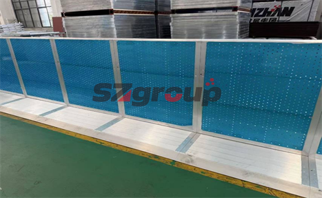 aluminum barrier