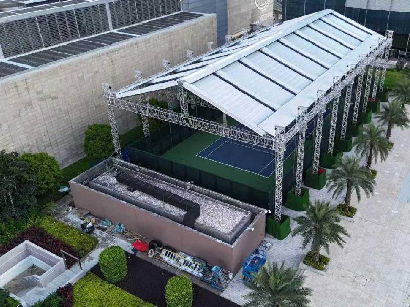 Powerful Project Delivery | SZgroup Fully Supports Macau’s Top Tennis Event with Complete Truss System Installed at MGM Cotai