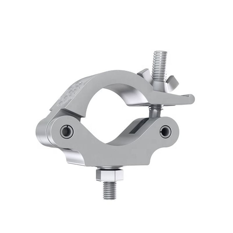 Aluminum black silver spiral tube truss coupler fixture display truss system aluminum clamp