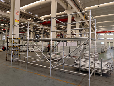 Aluminum Alloy Scaffolding with Interlocking Mechanisms: Popular Products for Foreign Trade, Infrastructure, and Performance Construction