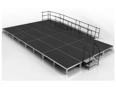 The 6061-T6 aluminum alloy stage is here! Convenient storage and a new ecosystem for event setup.