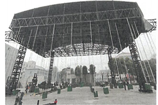 Heavy Duty concert staging truss passed German TUV test