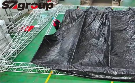 aluminum alloy spigot truss