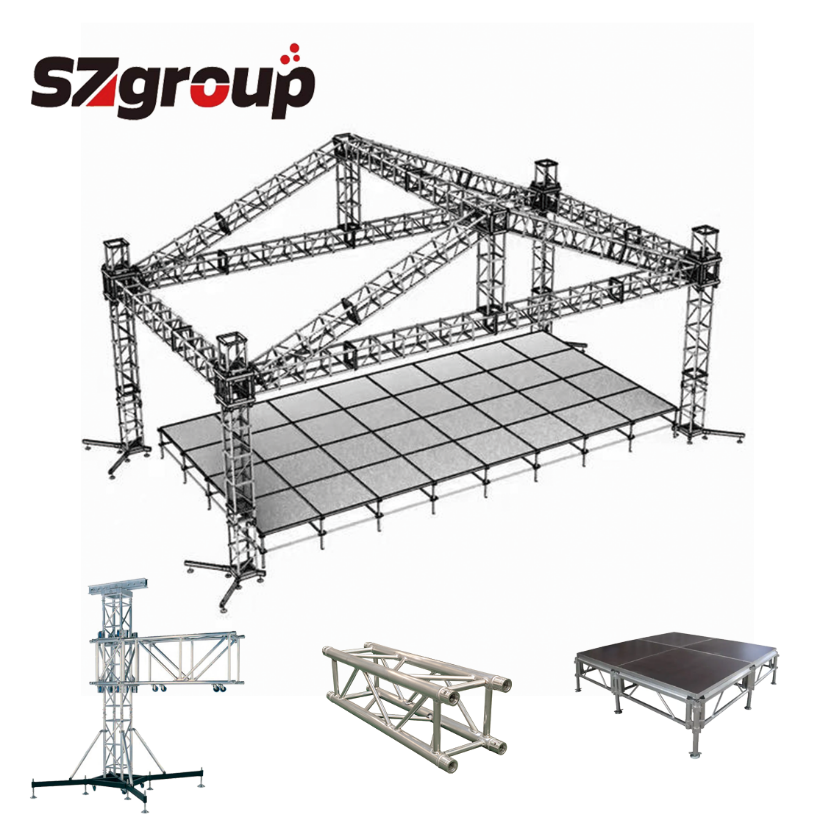 Headline: Custom Aluminum Truss OEM Manufacturing Helps Global Clients Cut Costs & Boost Market Competitiveness Subheadline: Factory OEM Service for 290x290 Spigot Truss, Fully Compatible with International Top Truss Brands, One-Stop Private Label Solutio
