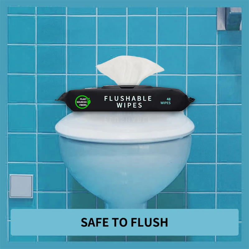mint flushable wipes supplier