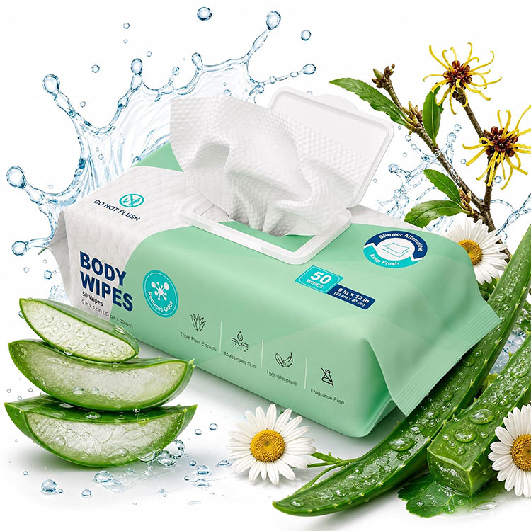 Heavy-Duty Full Body Wipes for Comprehensive Cleansing and Hygiene
