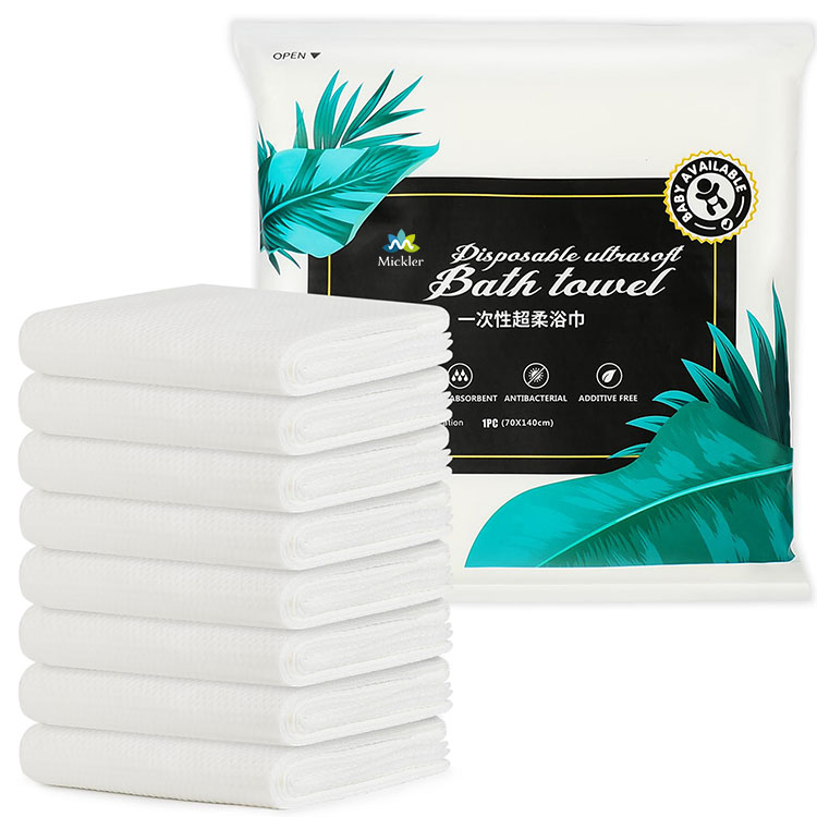 Exceptional Absorption And Compact Design For Disposable Bath Towels For Travel
