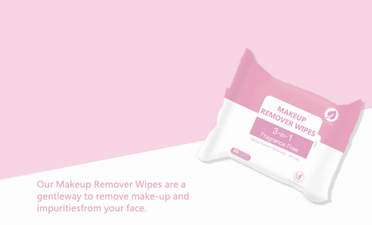 3-in-1 makeup remover wipes supplier