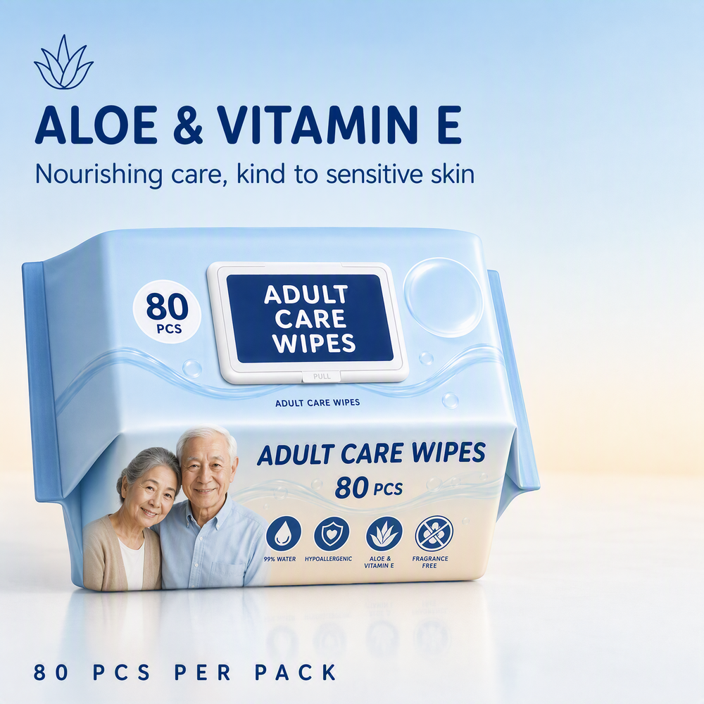 Gentle Senior Bathing Wipes For Safe And Dignified Personal Hygiene Care
