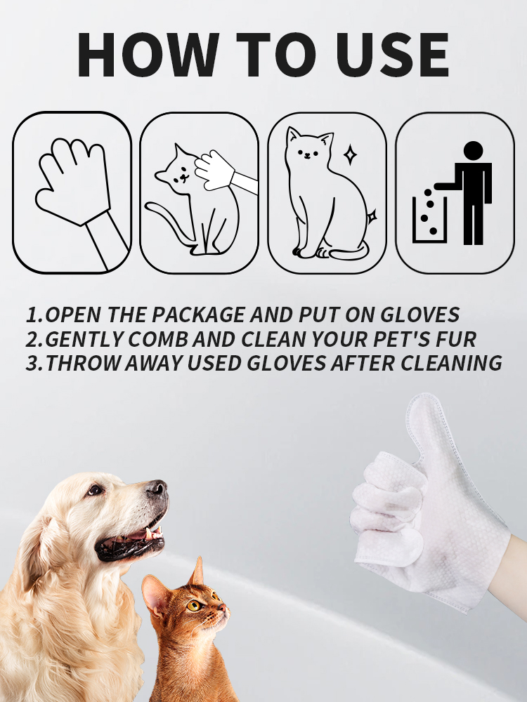 Pet Bathing Wipes manufacture