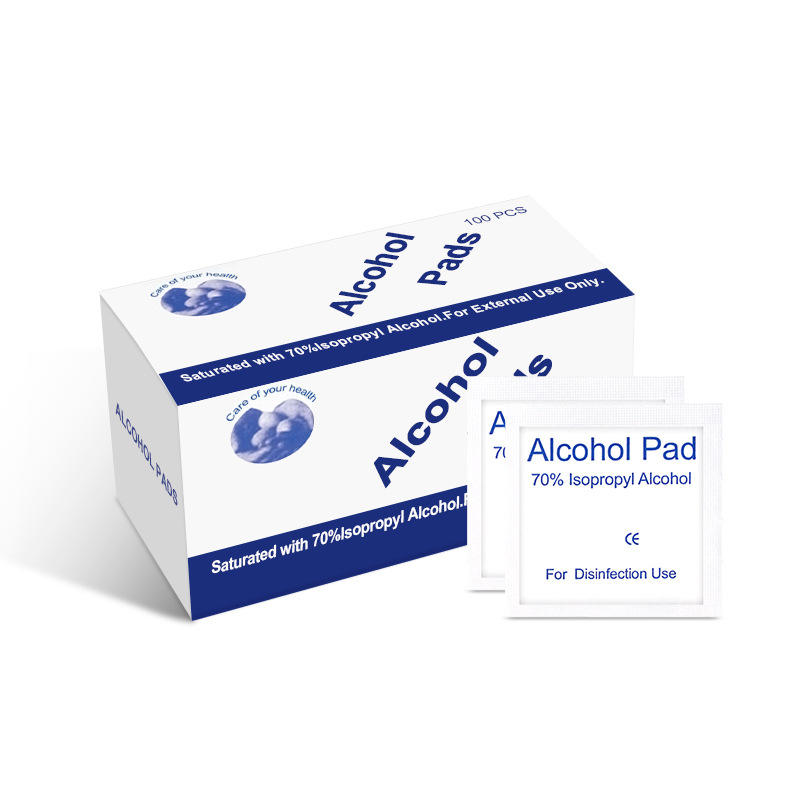 Gentle and Effective Alcohol Skin Wipes for Clinical Antiseptic Prepping