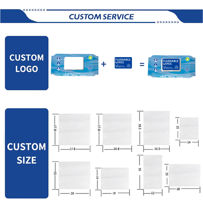 Wet toilet paper supplier