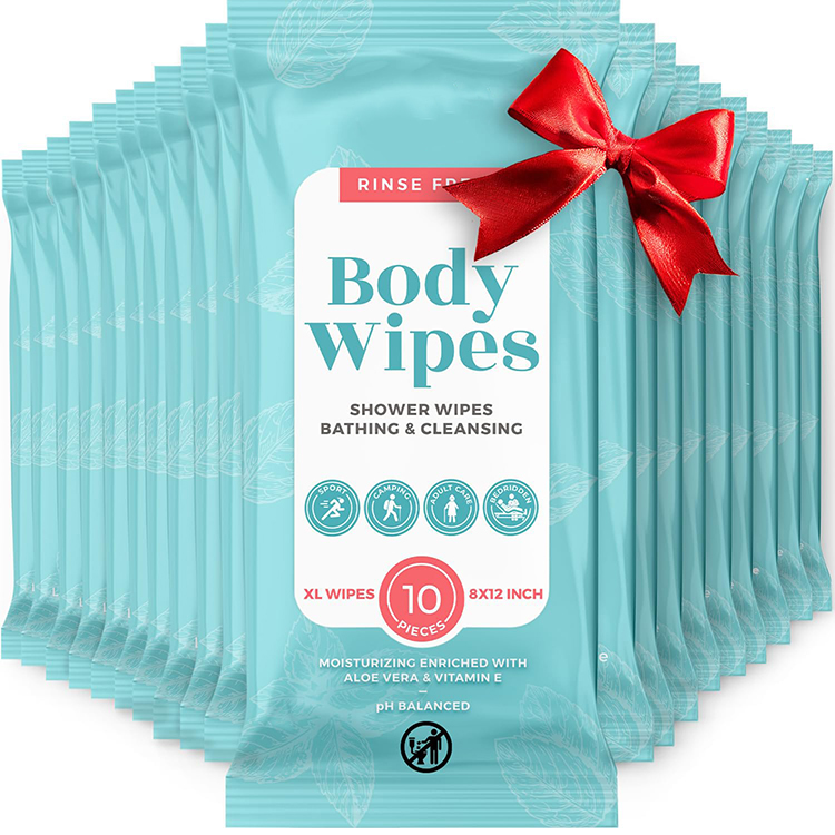 Professional Grade Body Cleansing Wipes Tailored For Adult Hygiene Needs